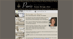 Desktop Screenshot of parisonline.co.nz